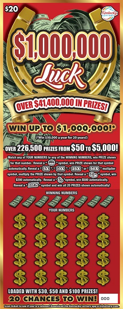 Original $1,000,000 Luck (KY #848)