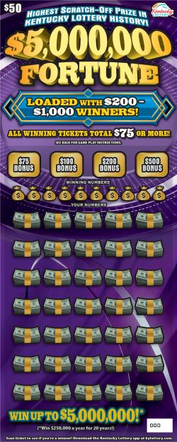 Original $5,000,000 Fortune (KY #953)